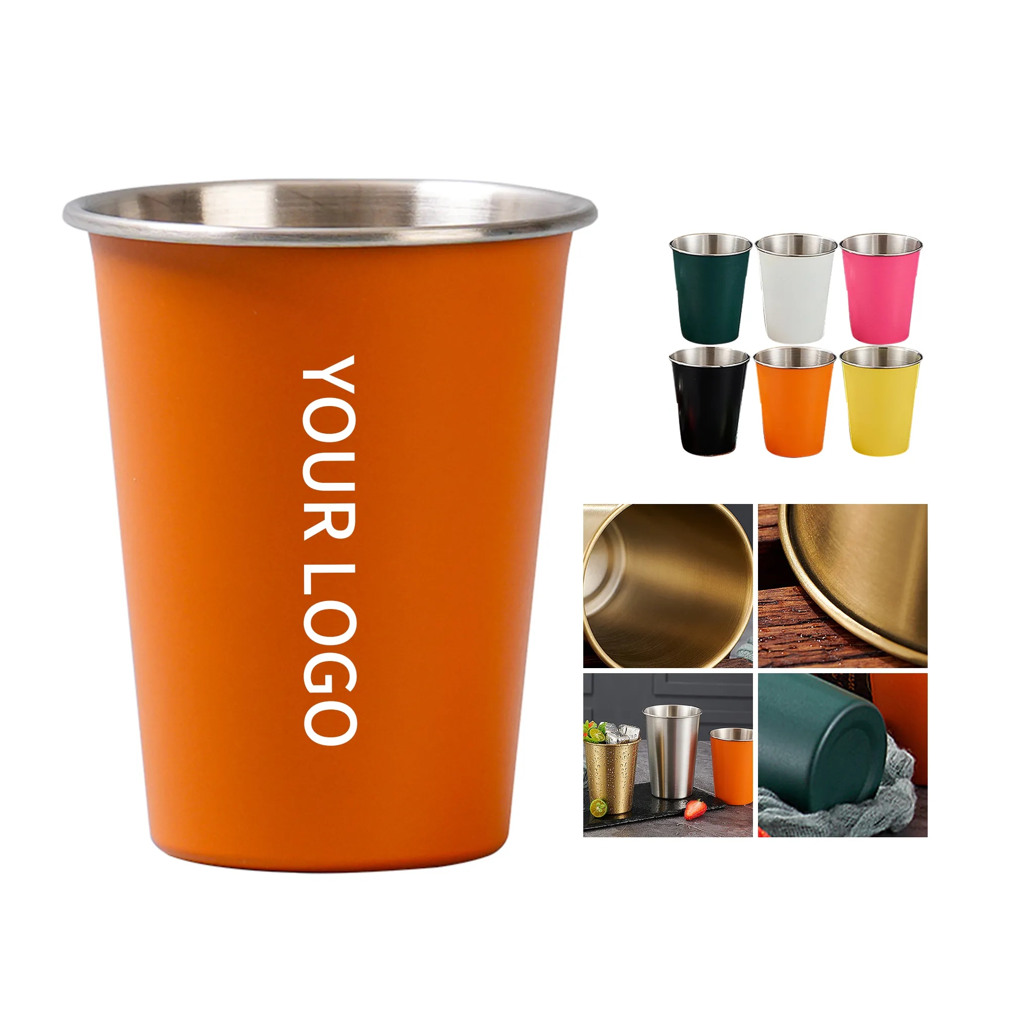 MOQ 50 12oz Korean-Style Beer Cup 5
