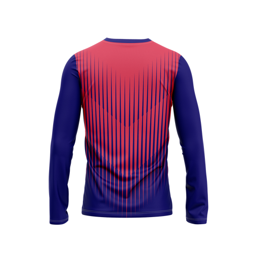 Sublimation Long Sleeve Soccer Jersey - 150G Interlock - 9