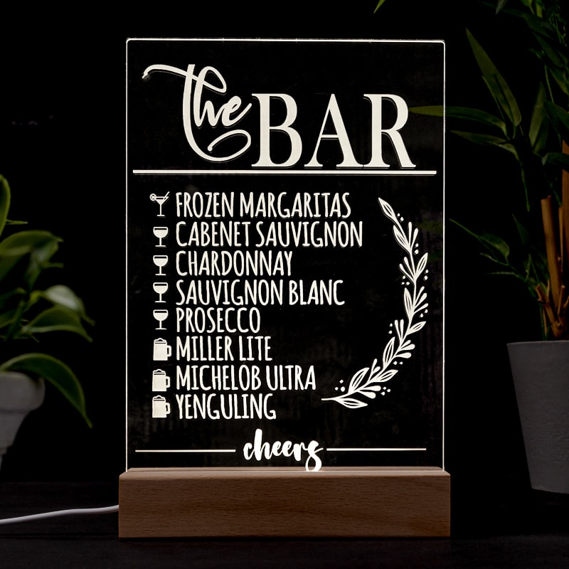 Custom LED Acrylic Light Stands 17