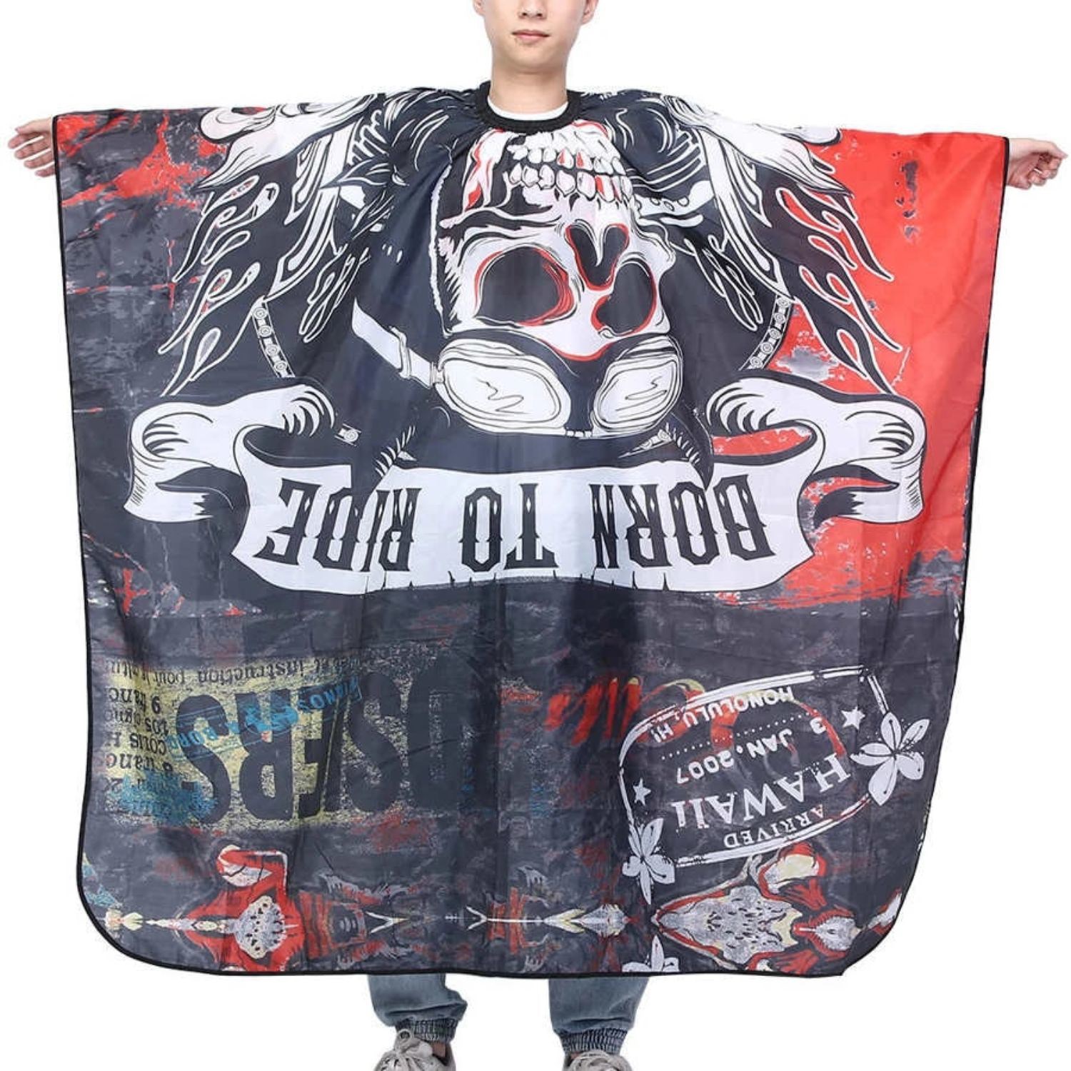 Sublimation Barber Cape Saloon Aprons 3