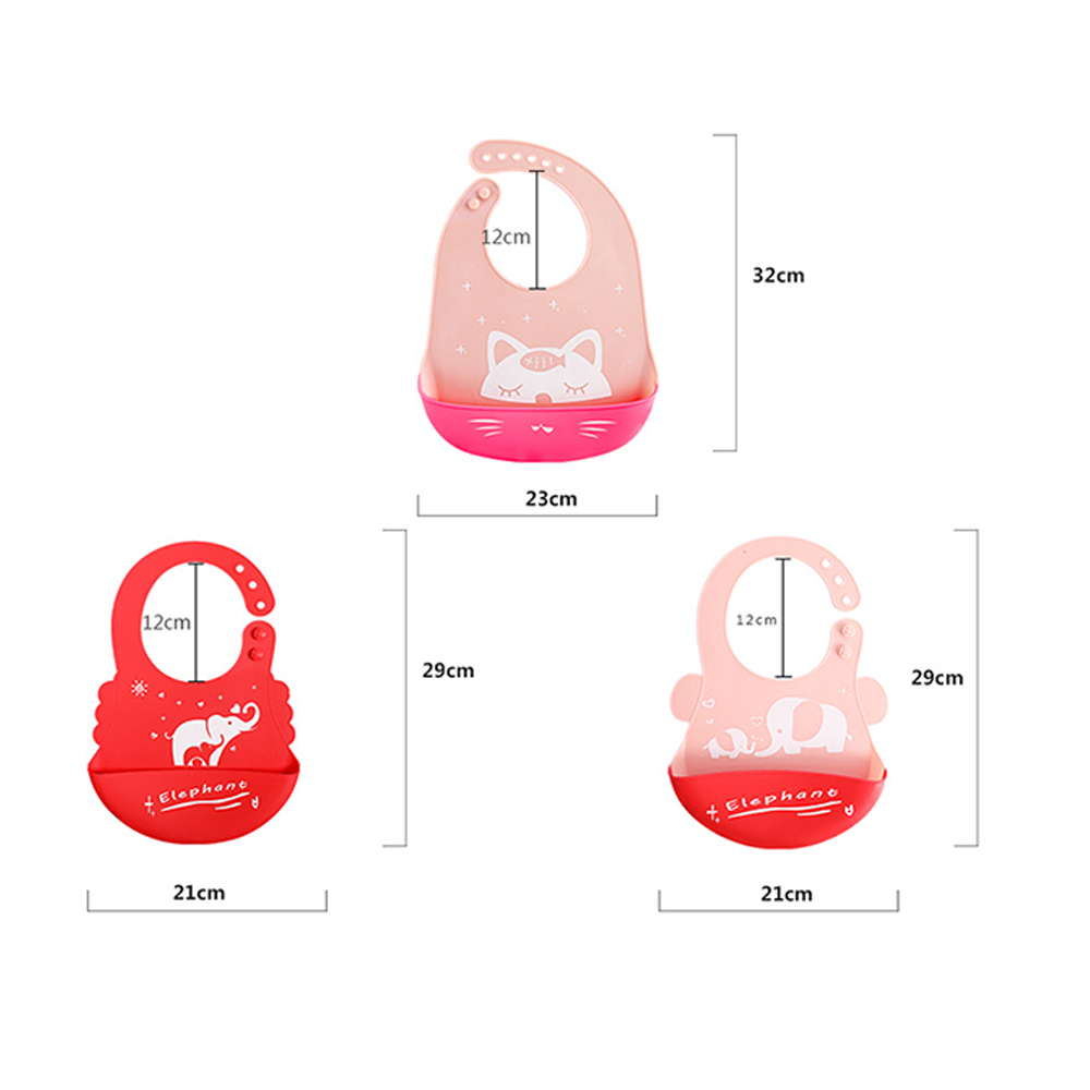 Starry sky silicone waterproof baby bib 7