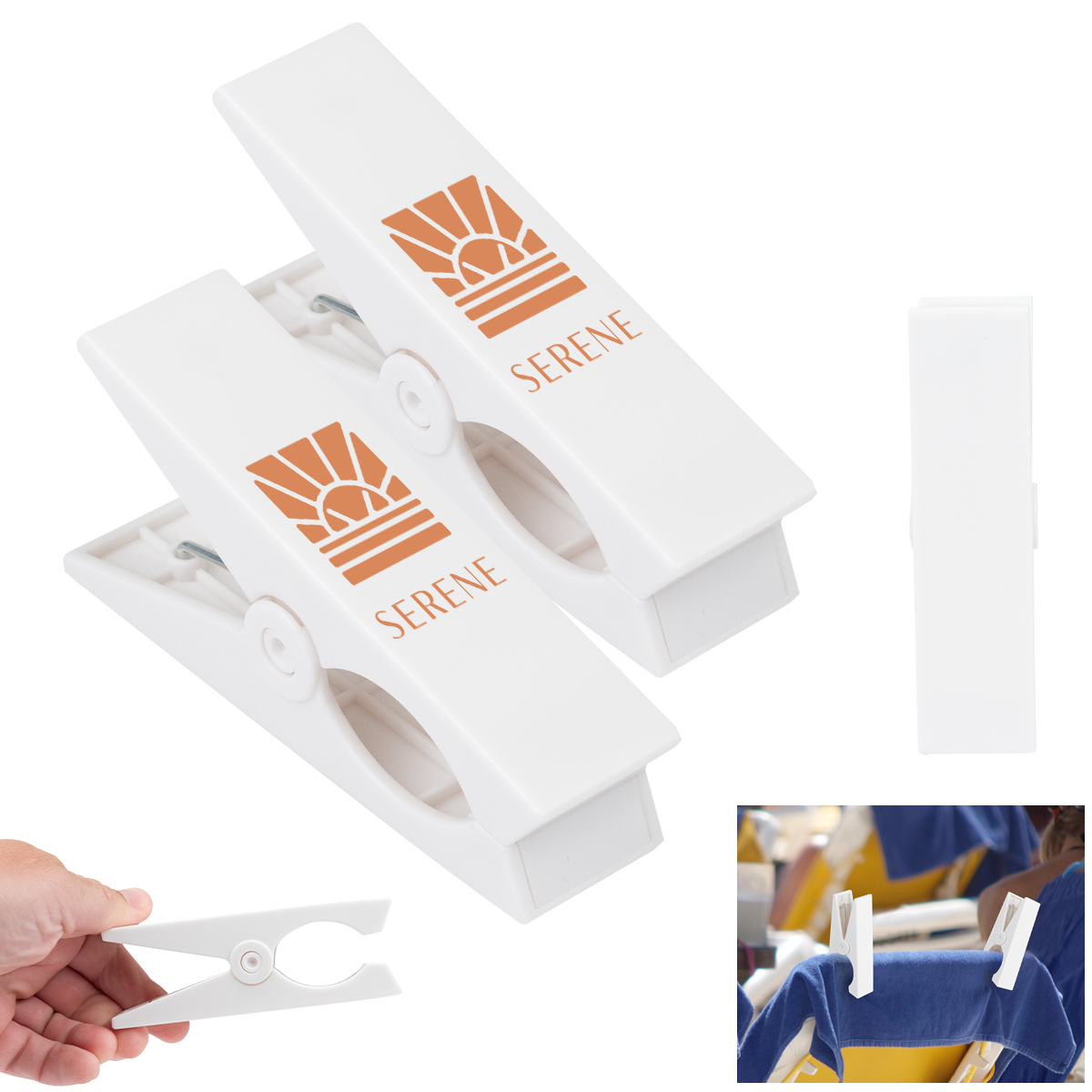 Towel Chair Clip Set 1