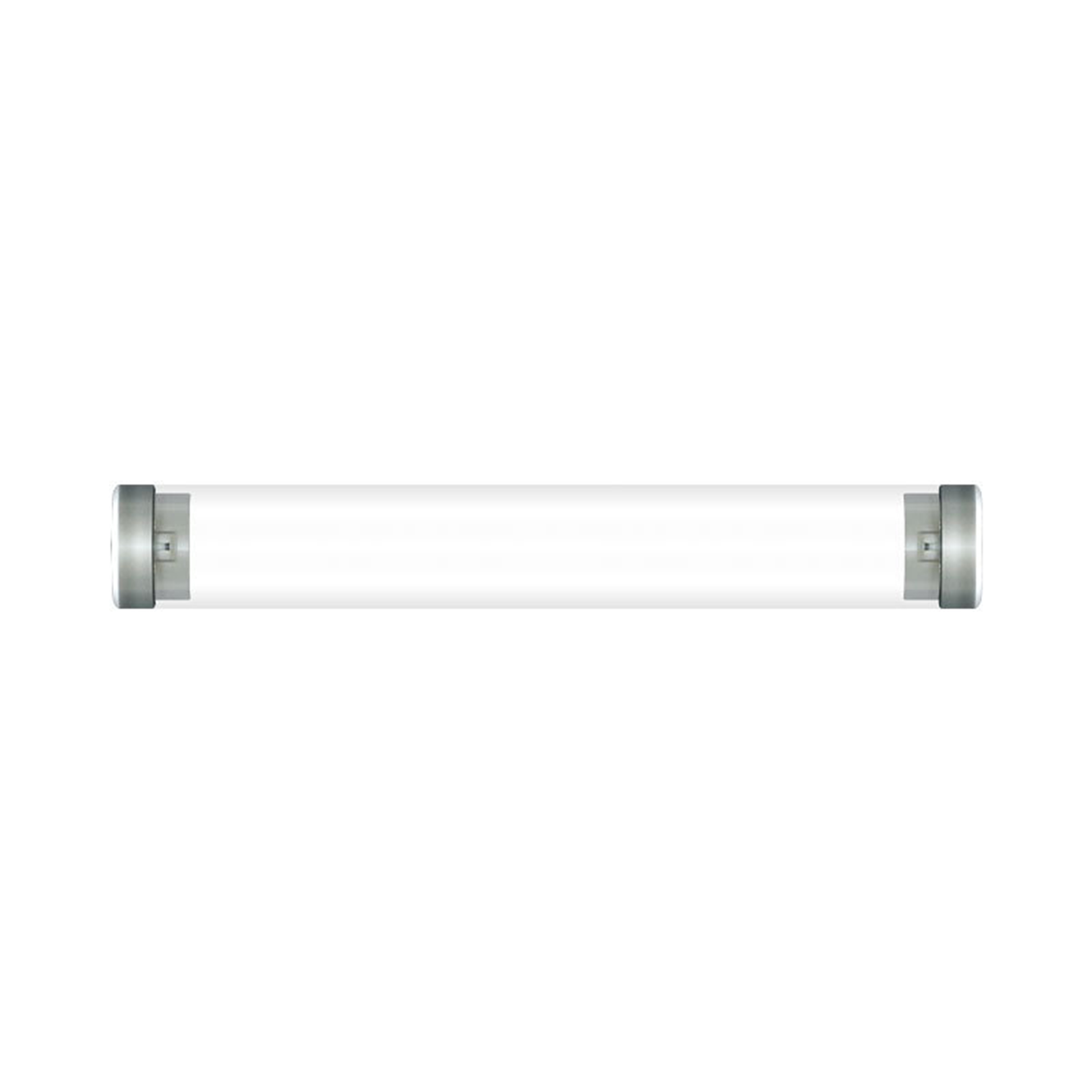 Plastic 10 Transparent Cylindrical Pen Case 2
