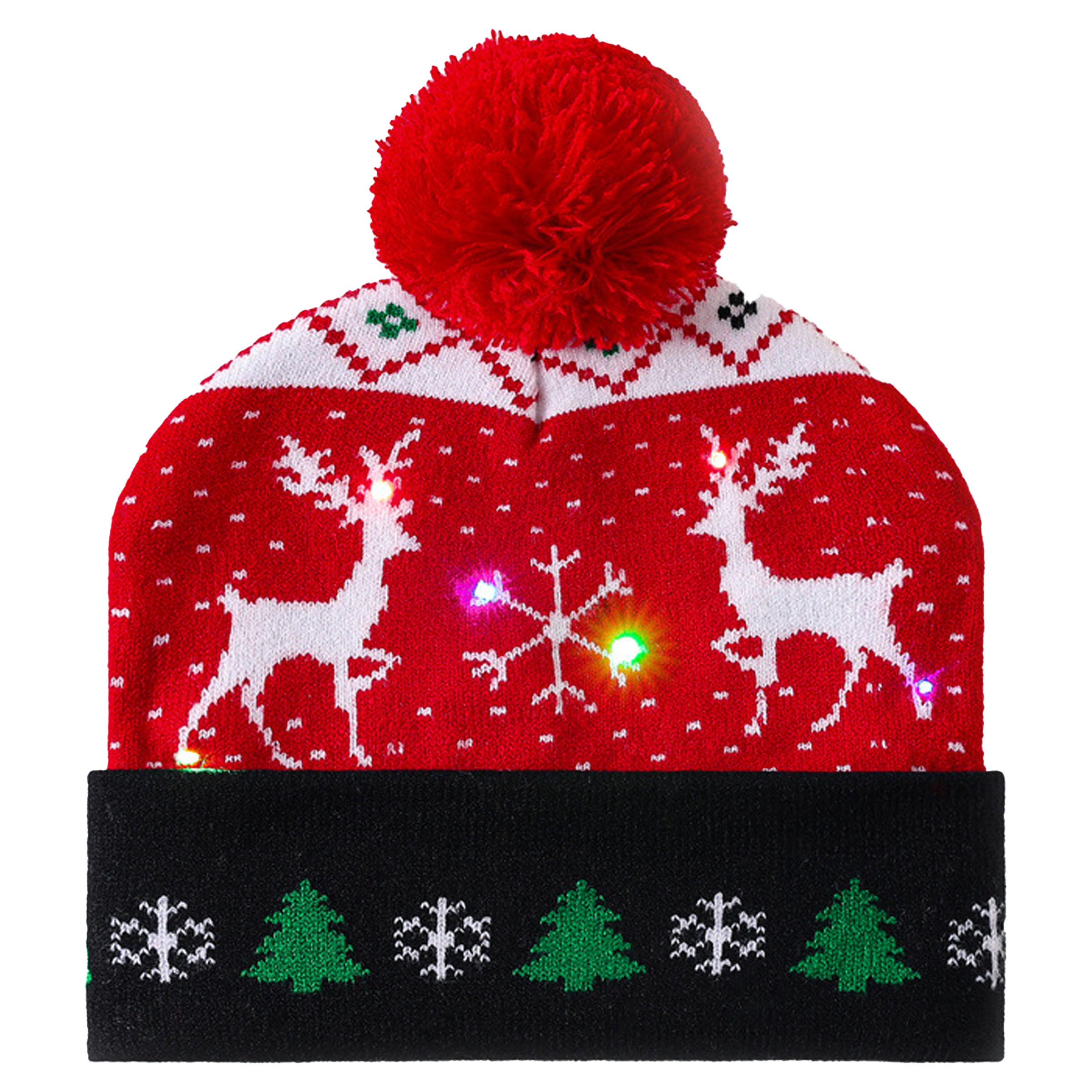 LED Light-Up Holiday Beanie 8