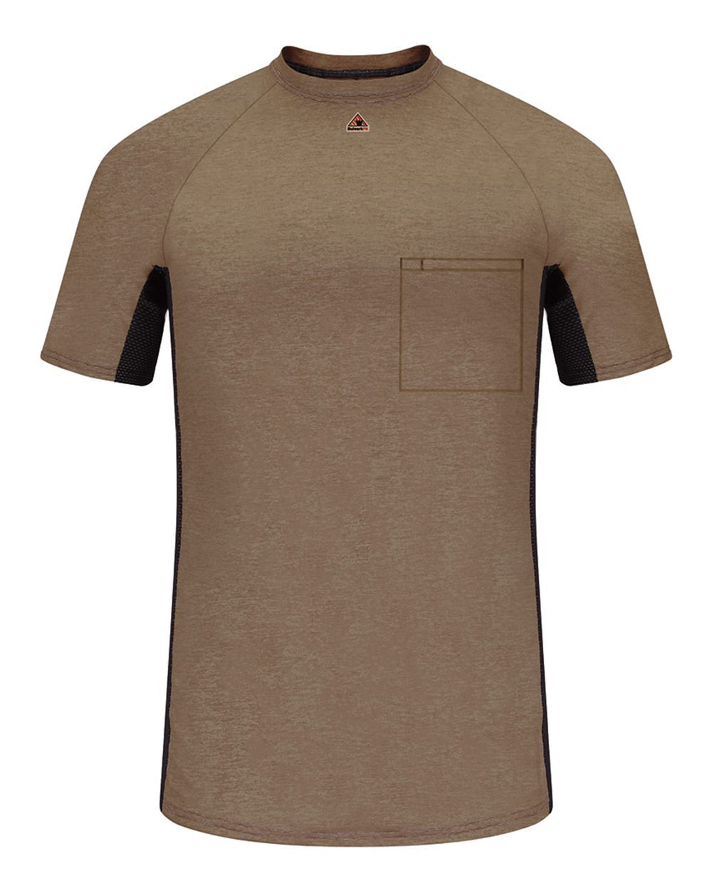 Short Sleeve FR Two-Tone Base Layer with Concealed Chest Pocket EXCEL FR