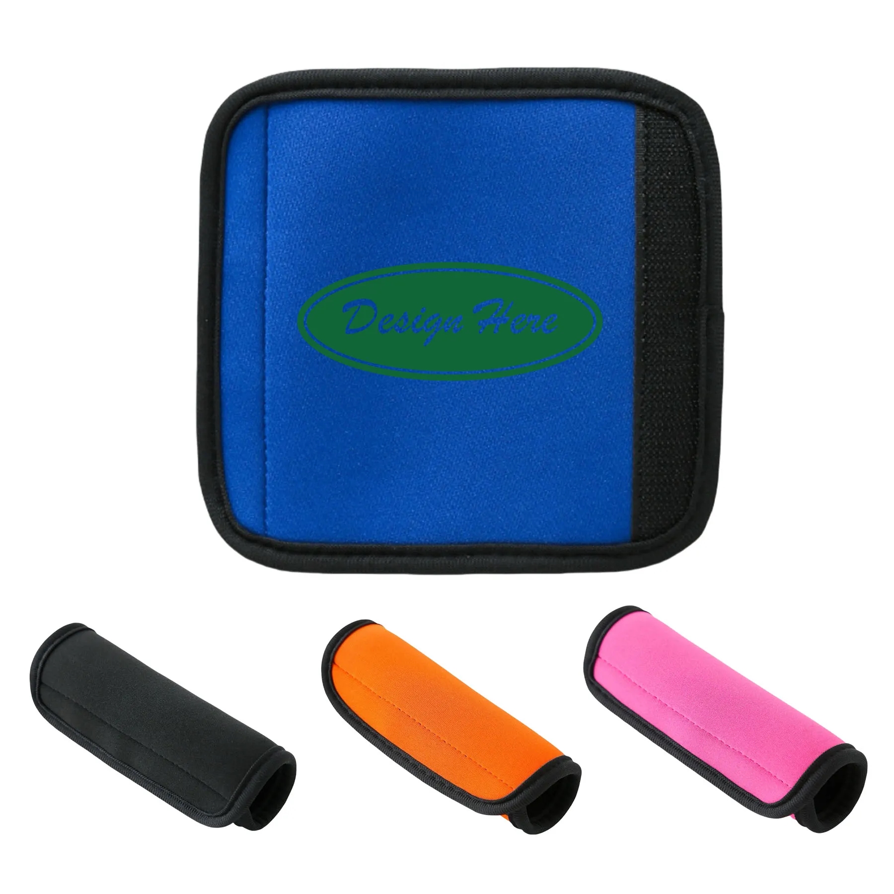 Neoprene trolley case handle cover 2
