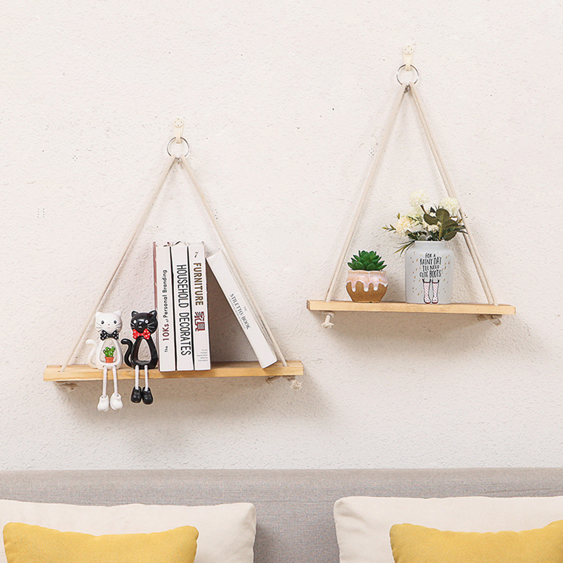 Small Clear Wire Hooks 3