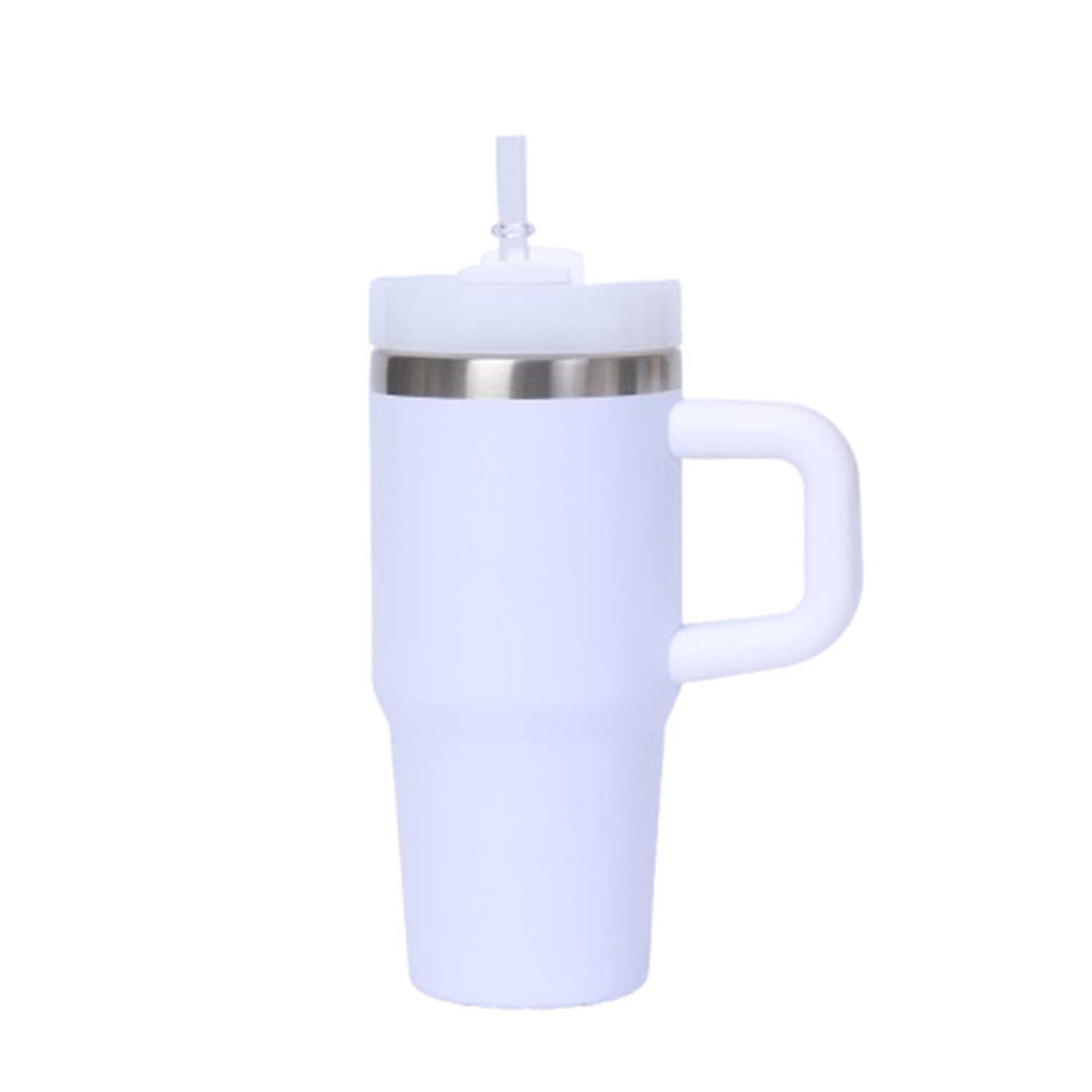 14oz Stainless Steel Insulated Straw Tumbler w/ Handle 6