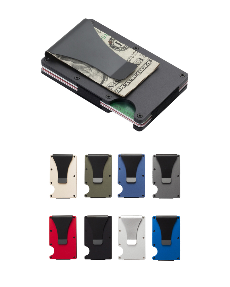 Minimalist Aluminum Metal Wallet 2