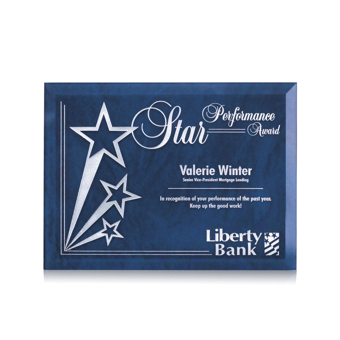 Dunsmore Plaque - Blue 3