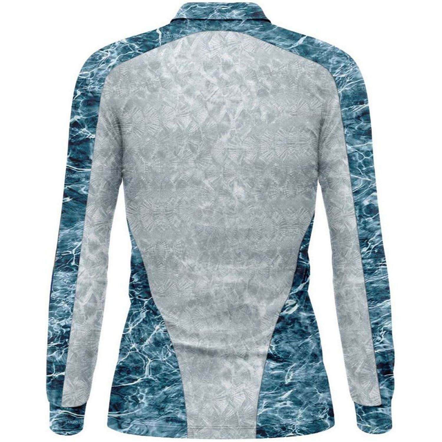 Mossy Oak® Women's 4.4 oz. Polyester Interlock Long Sleeve Polo Shirt, UPF 50+ 5
