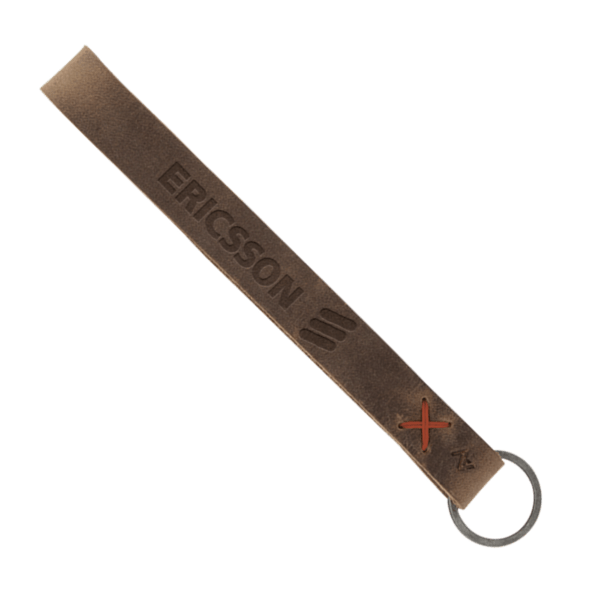 Hayward Leather Wrist Keychain with Metal Split-Ring 28