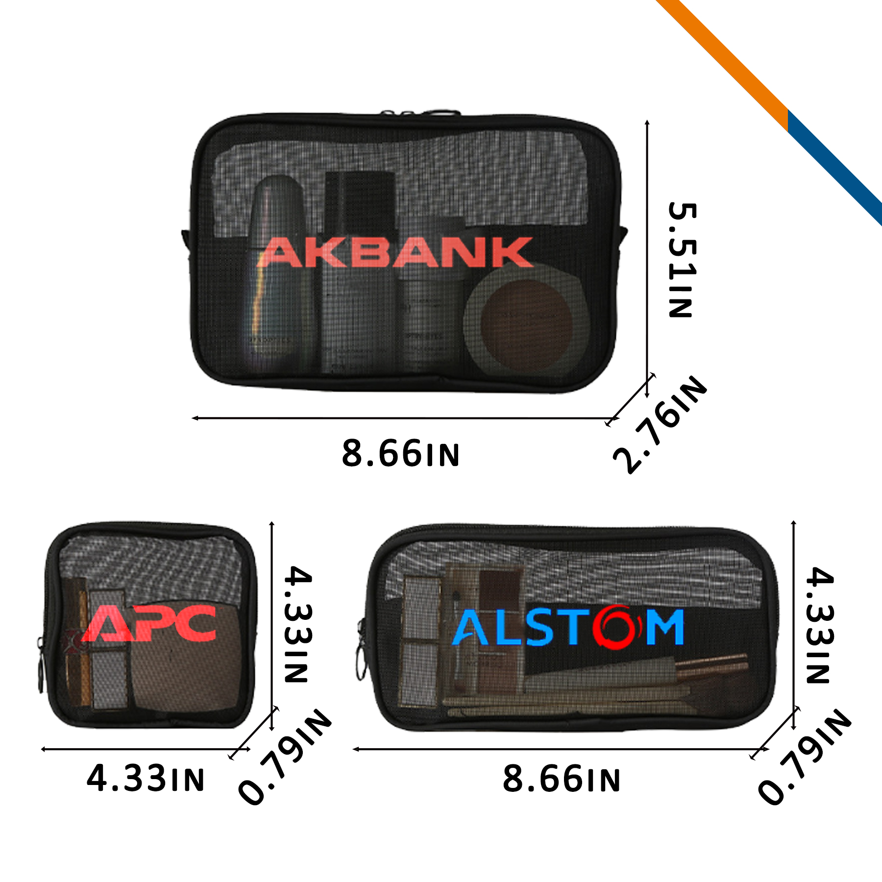 Ram Mesh Cosmetic Bag 4
