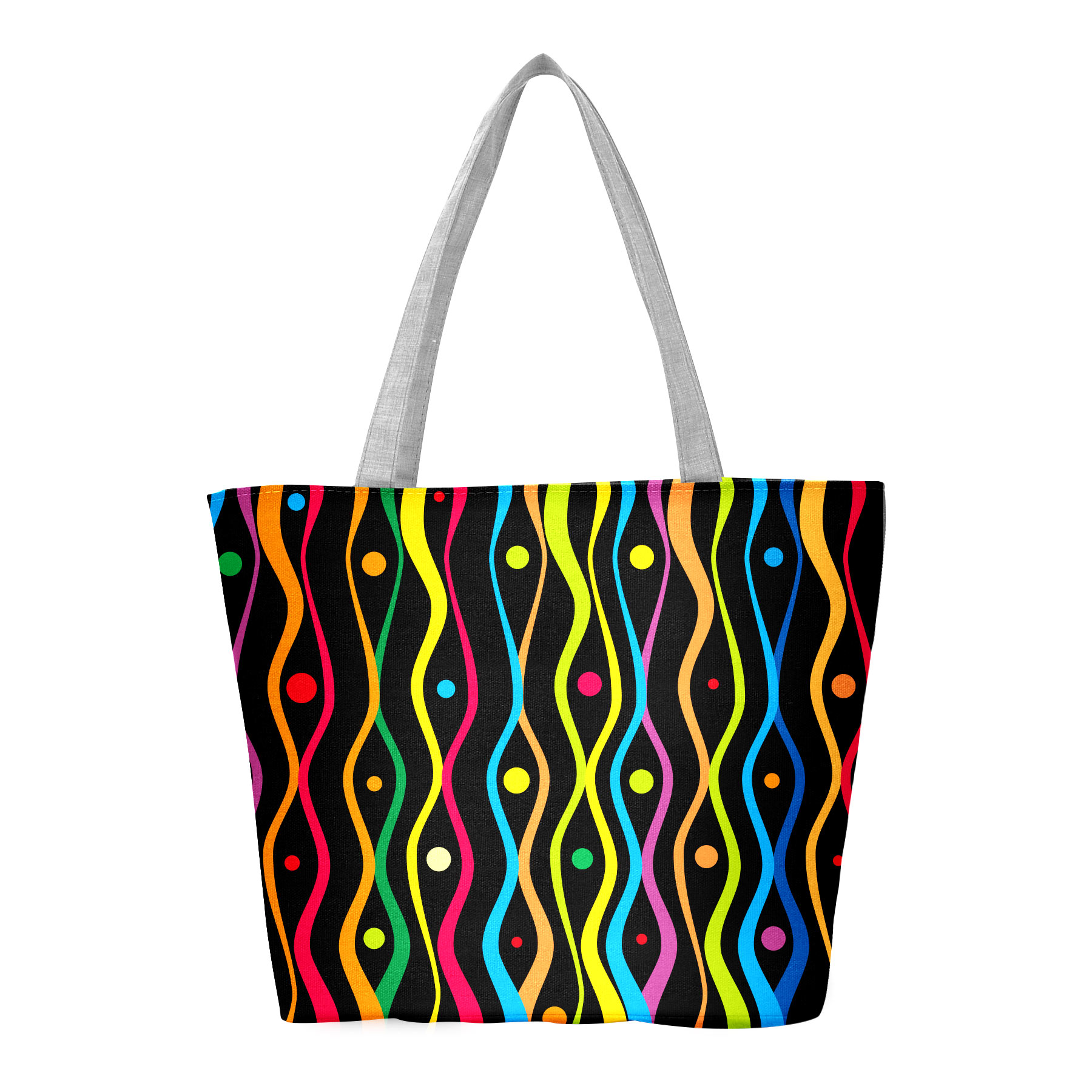 Canvas Tote Bag With Customized Pattern, custom tote bag with logo imprint 25