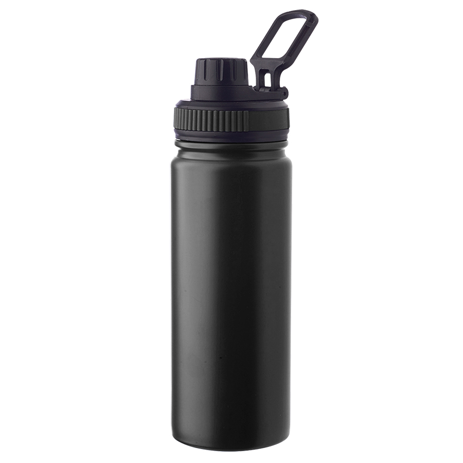Stainless Steel Water Bottle with Handle - Single Wall, 23 6