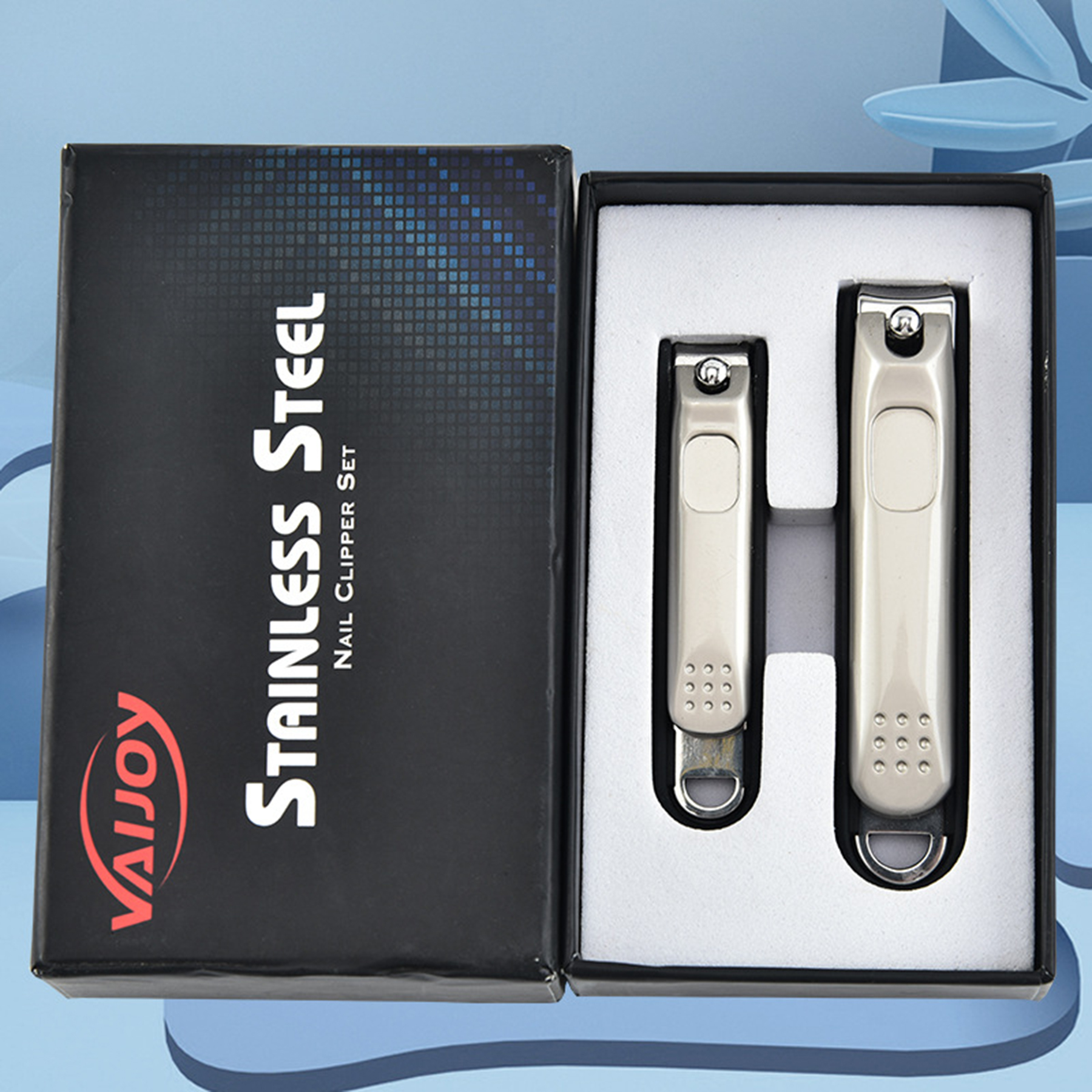 Stainless Steel Nail Clipper Manicure Set With Packing Box 3