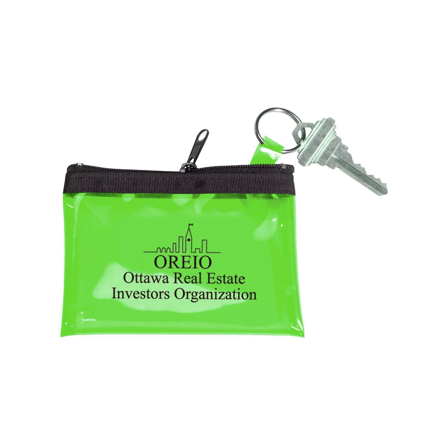 Coin Key Pouch Translucent 2