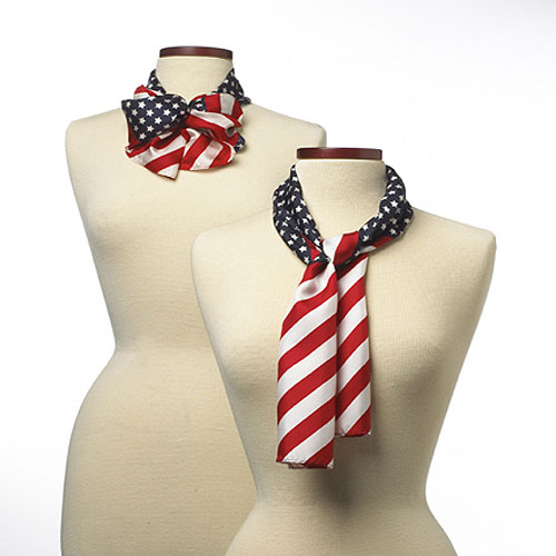 The Flag Patriotic Scarf - 8"x45" 2