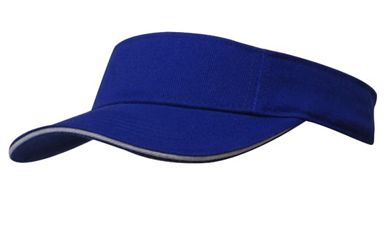 Brushed Heavy Cotton Visor 12