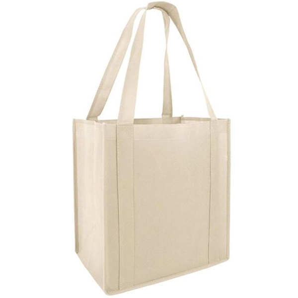 Value Non-Woven Grocery Tote Bag - 13W X 15H X 8W 13