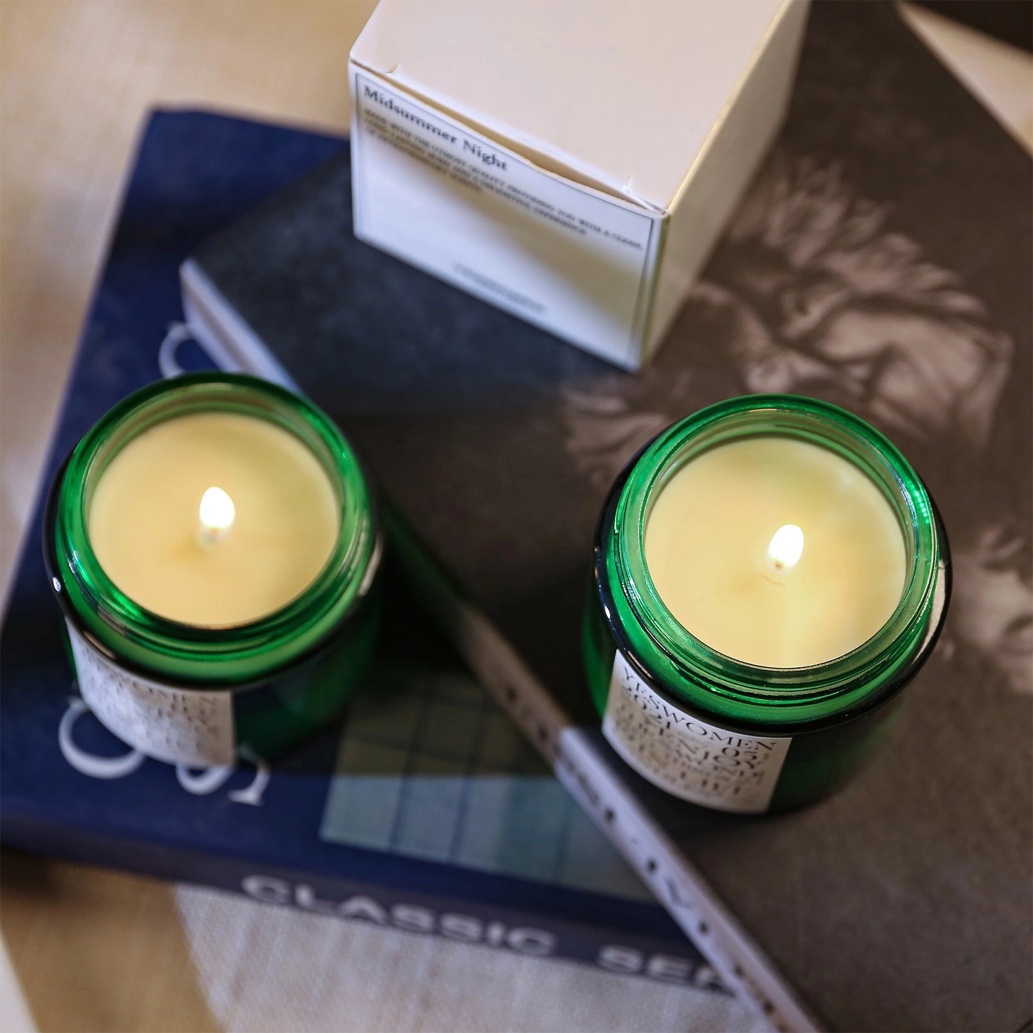 7.5 Oz. Scented Candles In Glass Jar W/ Lid 3