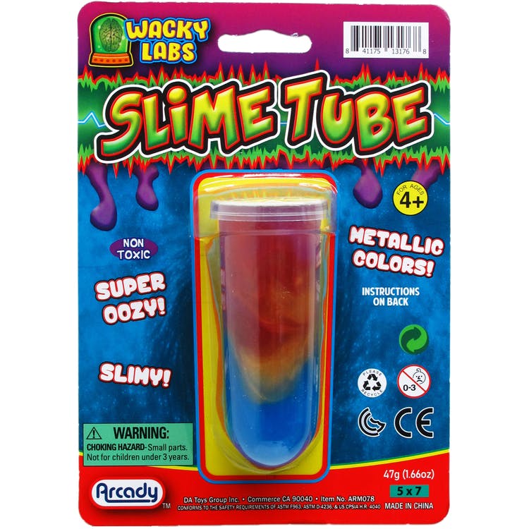 Wacky Labs Slime Tubes 1.6 oz