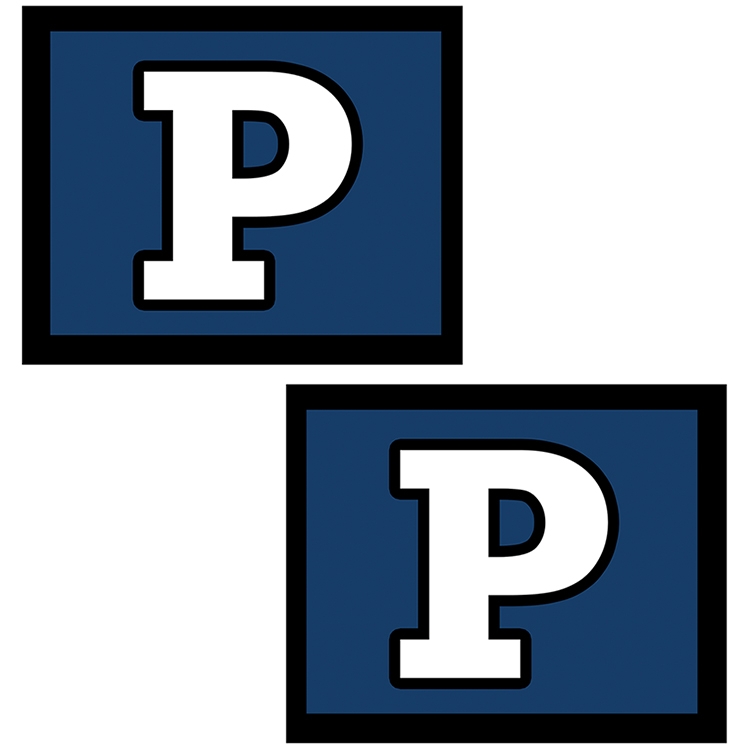 5' x 6' Knit Poly Double Sided School Spirit Flag 13
