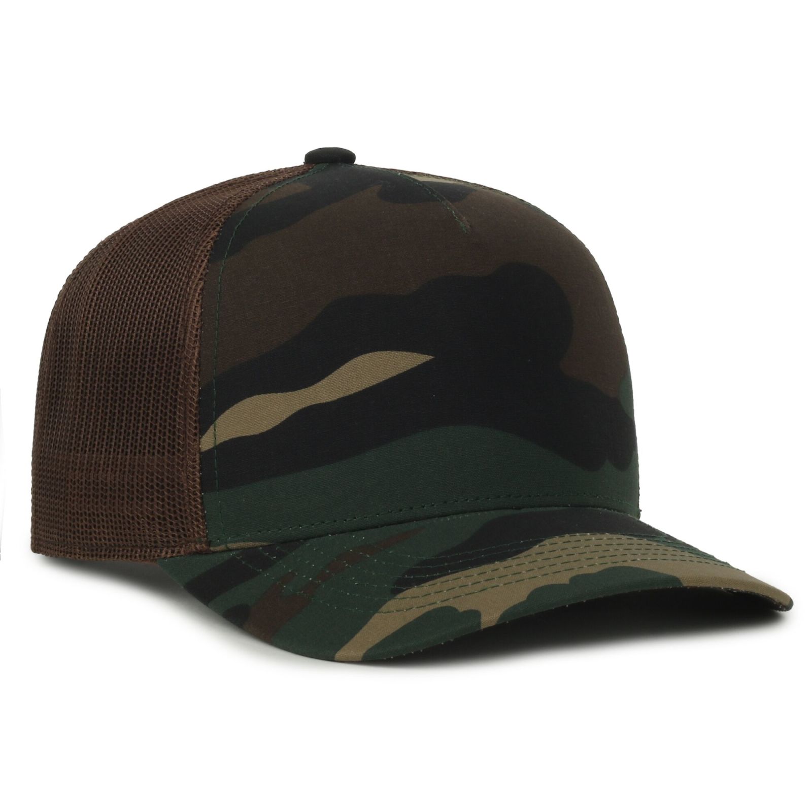5-Panel Generic Camo Mesh Back Cap 2