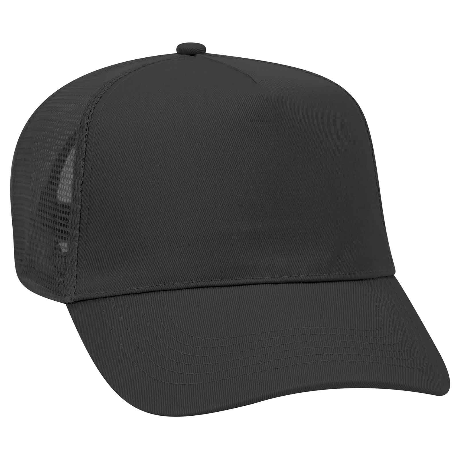 OTTO CAP 5 Panel Mid Profile Mesh Back Trucker Hat