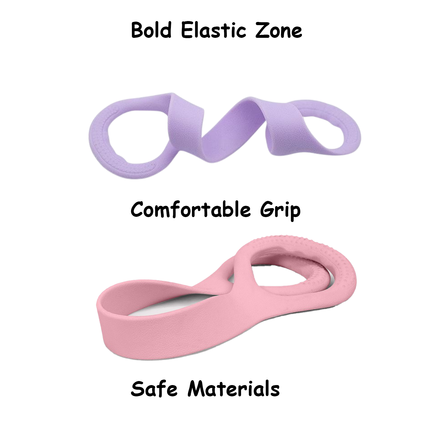 Silicone Yoga Exercise Resistance Band 3