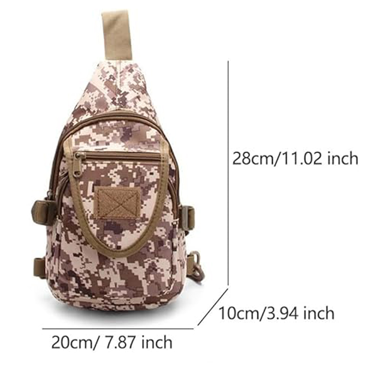 Tactical Sling Shoulder Backpack Chest Bag 4