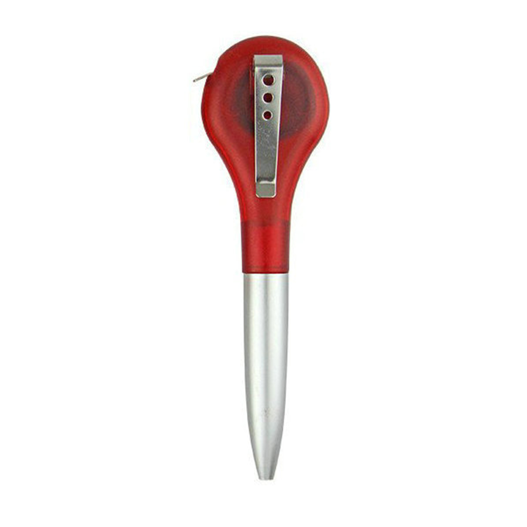 Retractable Tape Measure Ballpoint Pen with Logo 50pcs 2