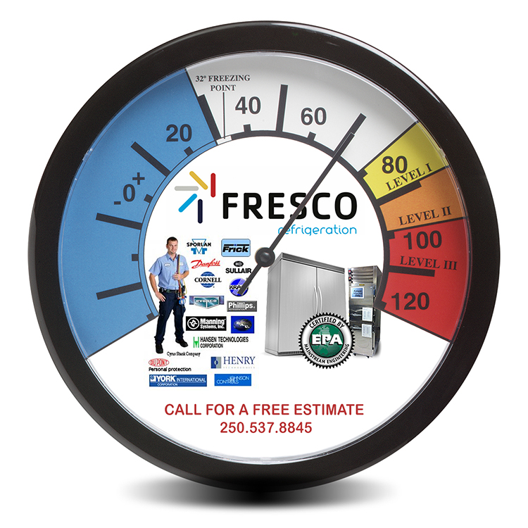 "Caldo" 12" Wall Thermometer 1
