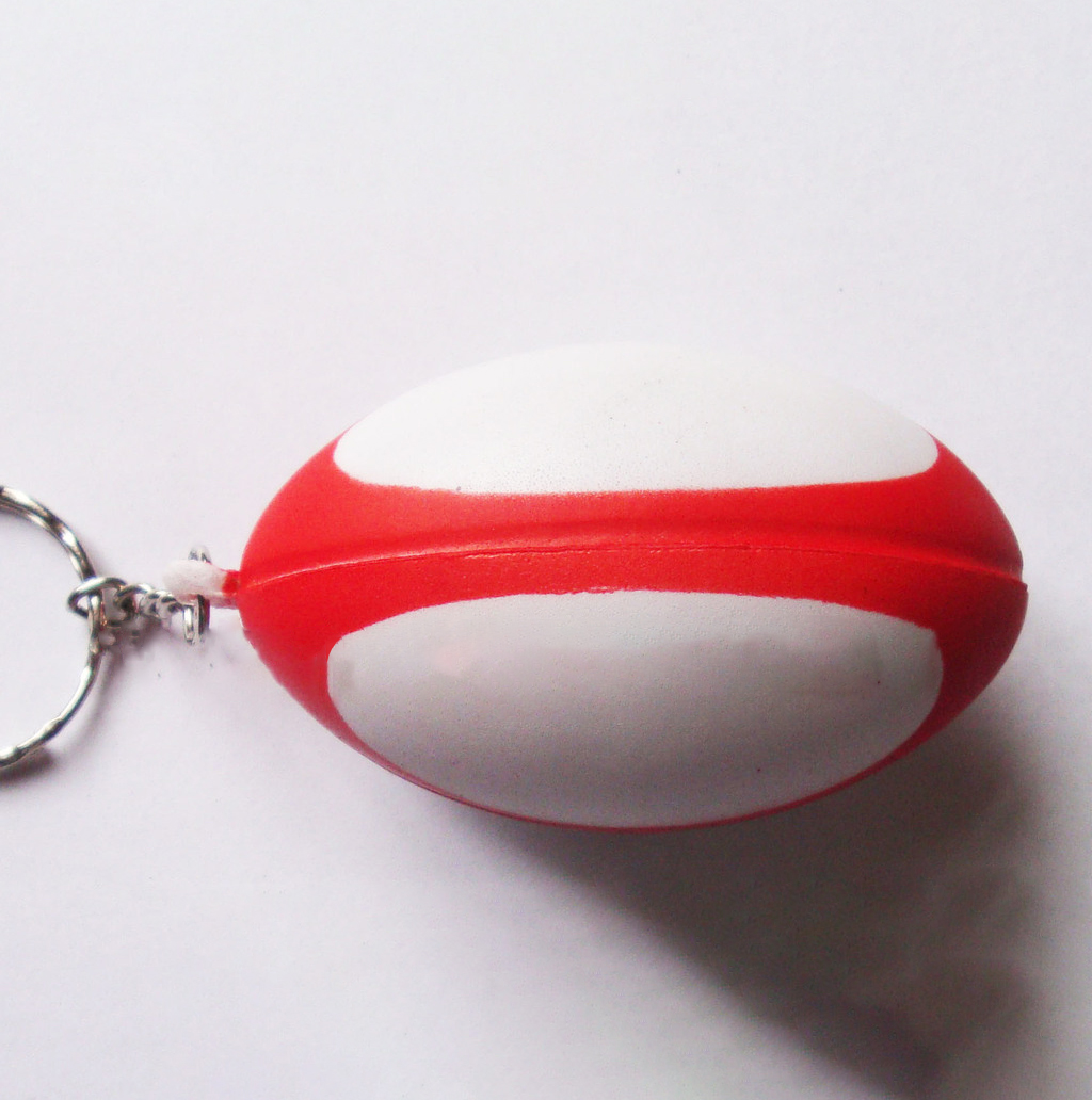 2 in 1 Football Keychain and Stress Reliever 4