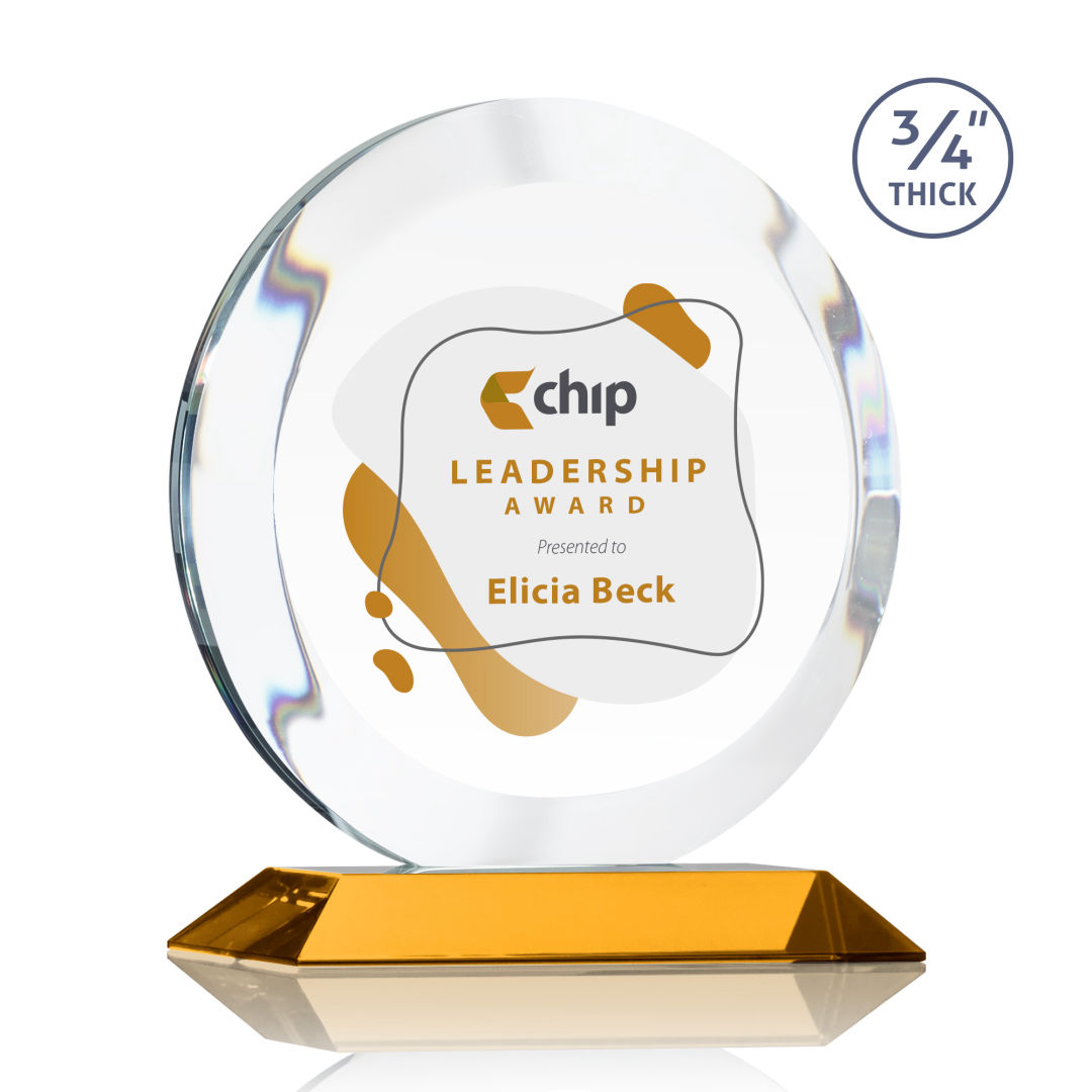 Gibralter VividPrint™ Award - Amber 5