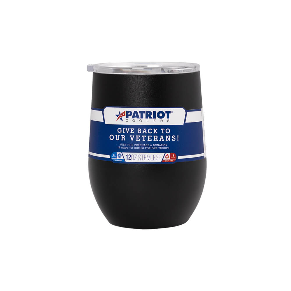 Patriot Stemless 12oz Wine Tumbler