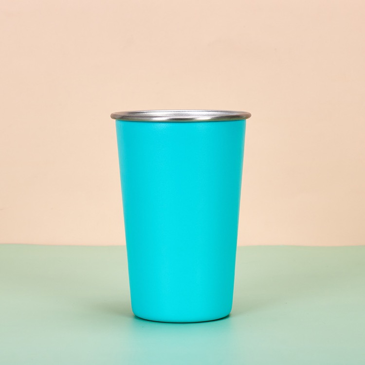 16 oz Stainless Steel Pint Cups 6