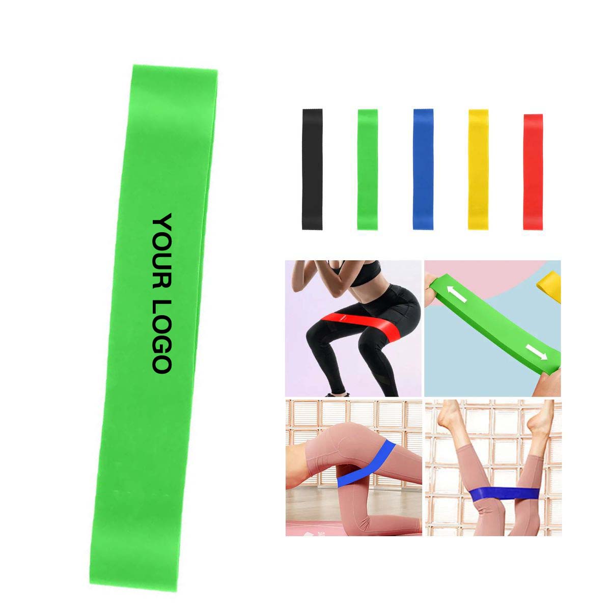Portable Stretch Band with Multiple Resistance Levels 2