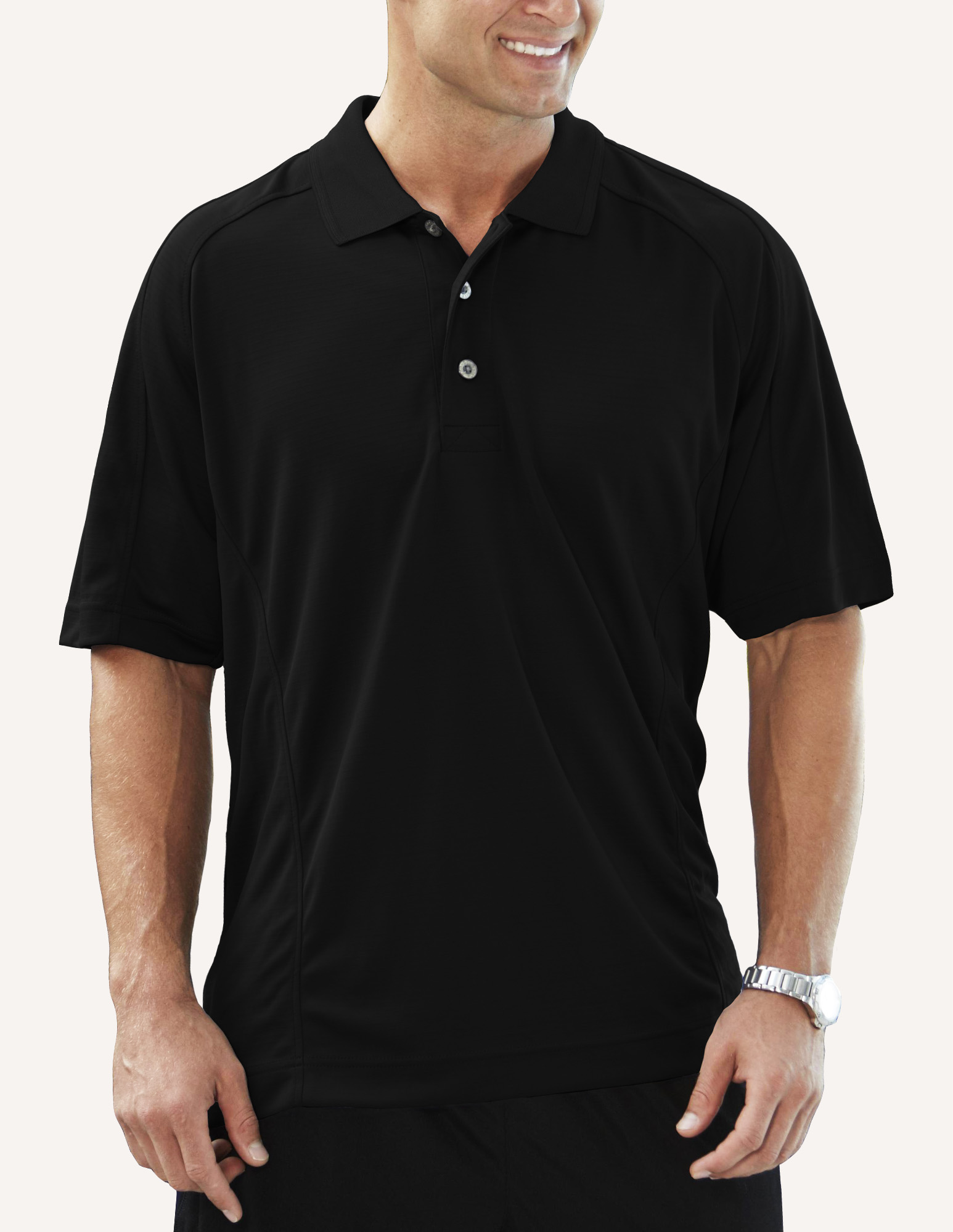 Men's Empire Ottoman Solid Polo Shirt 11