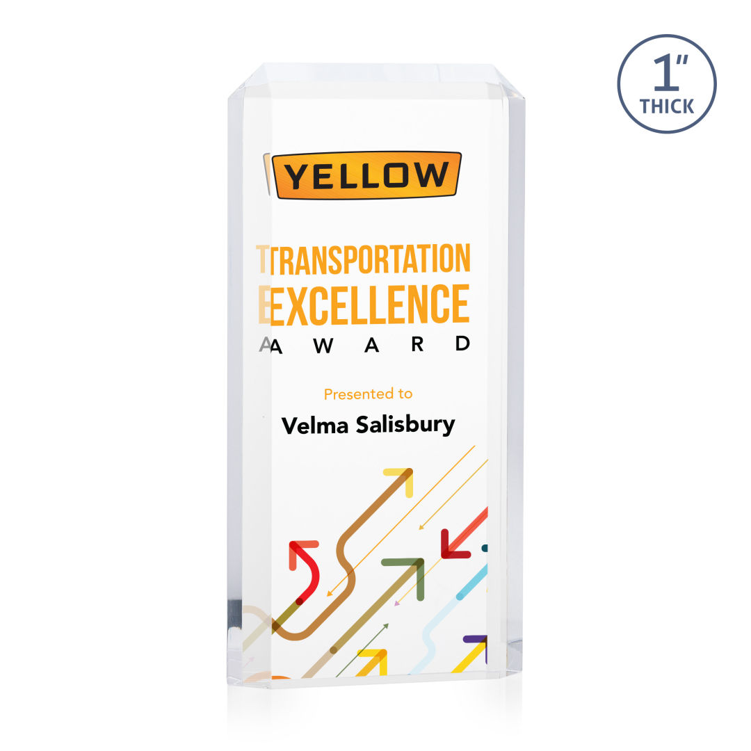 Powell VividPrint™ Award - Clear 8