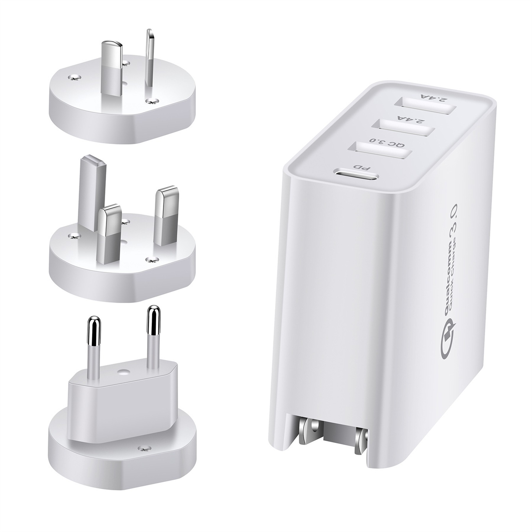 48W 4-Port Usb Wall Charger 2