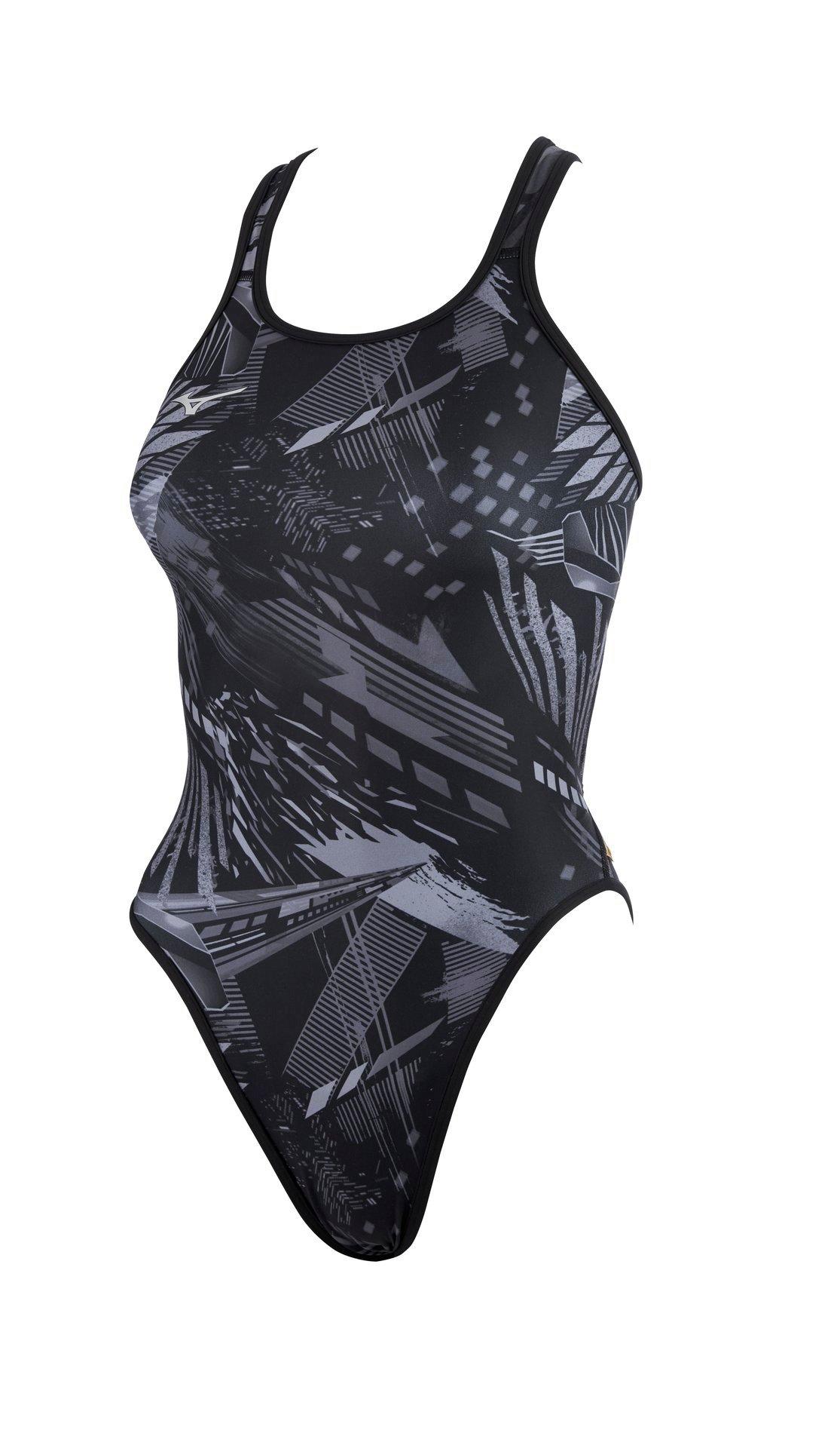 Mizuno EXER Women's Double Cross Back Swimsuit 3