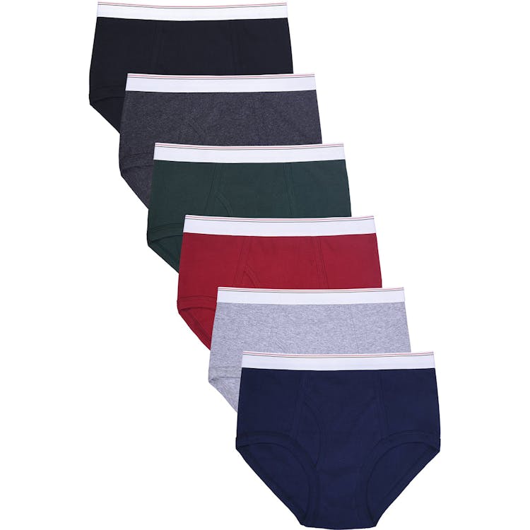 Men's Classic Briefs - XL Assorted Colors 3 Pack 1