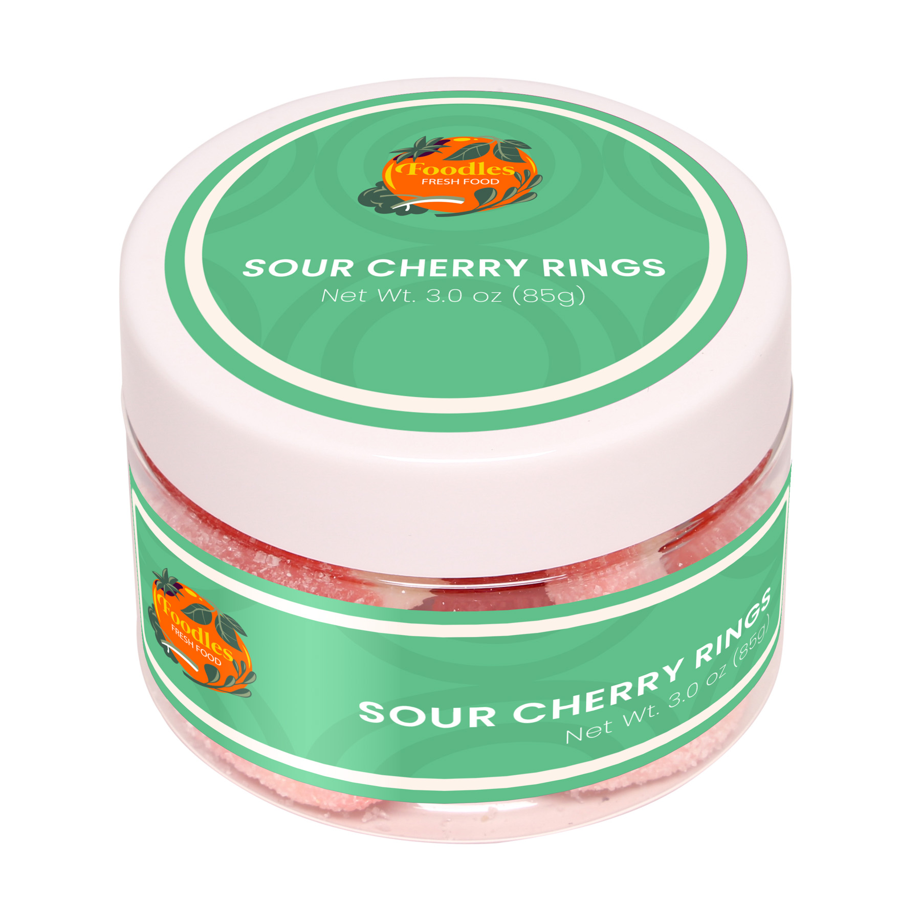 Sour Cherry Rings: Small Jar 1