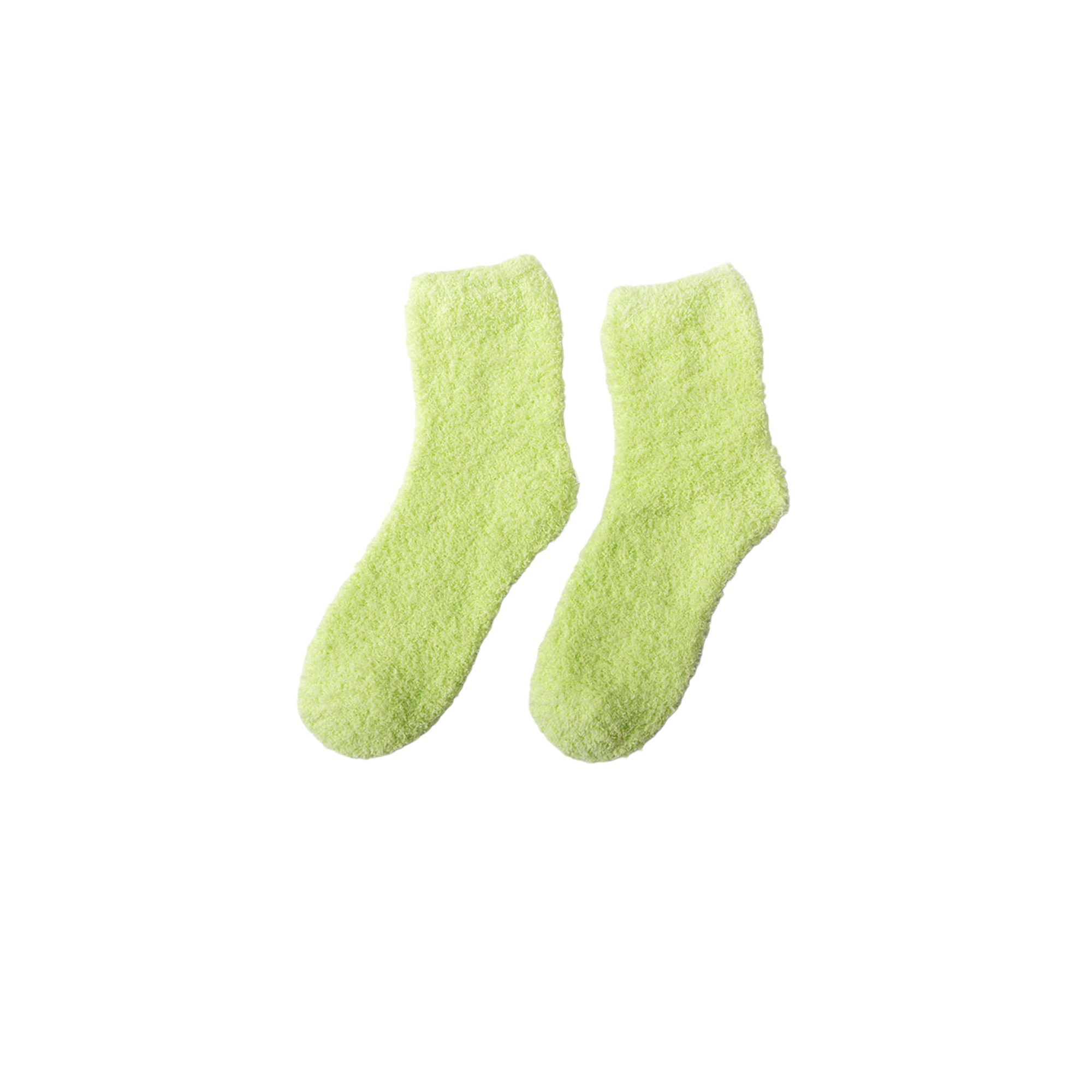 Coral Fleece Christmas Fuzzy Sock Medium Tube 28