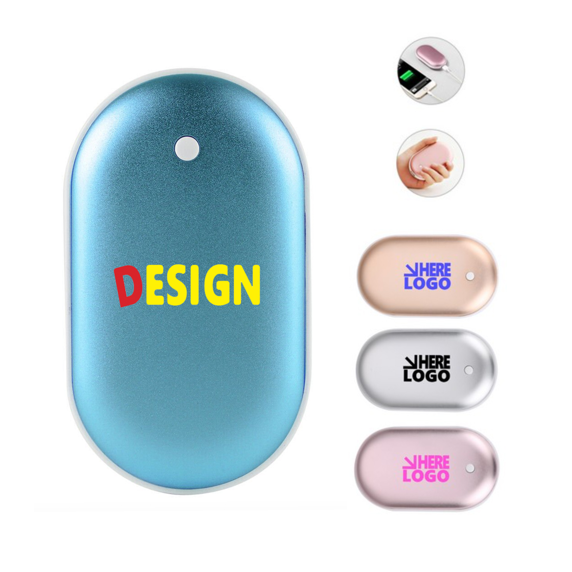 Hand Warmer/Charging Treasure All In One 1