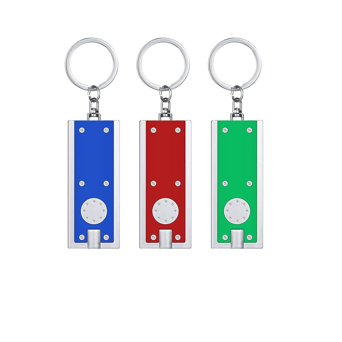 Mini LED Flashlight Key Ring 6