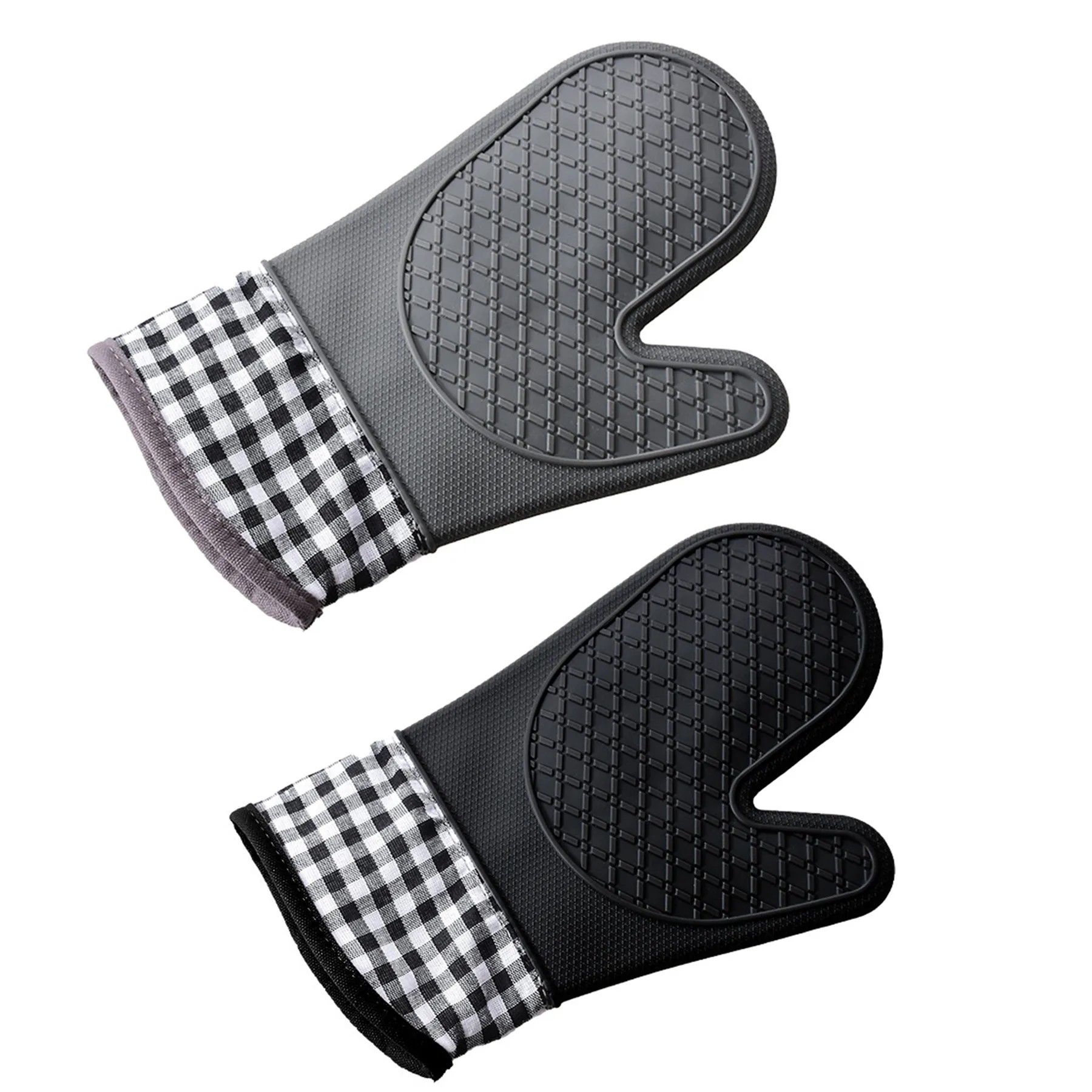 Heat-Insulated Oven Silicone Gloves 4