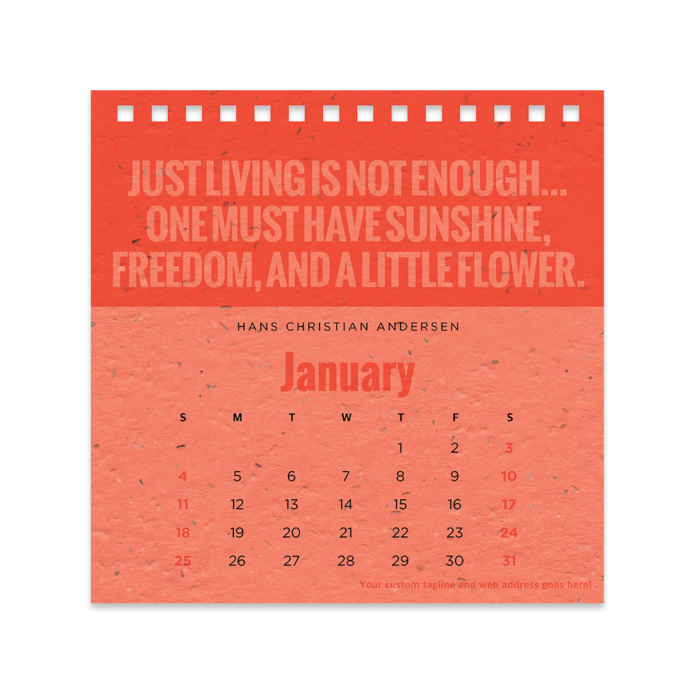 Quotes That Grow Seed Eco Calendars 16