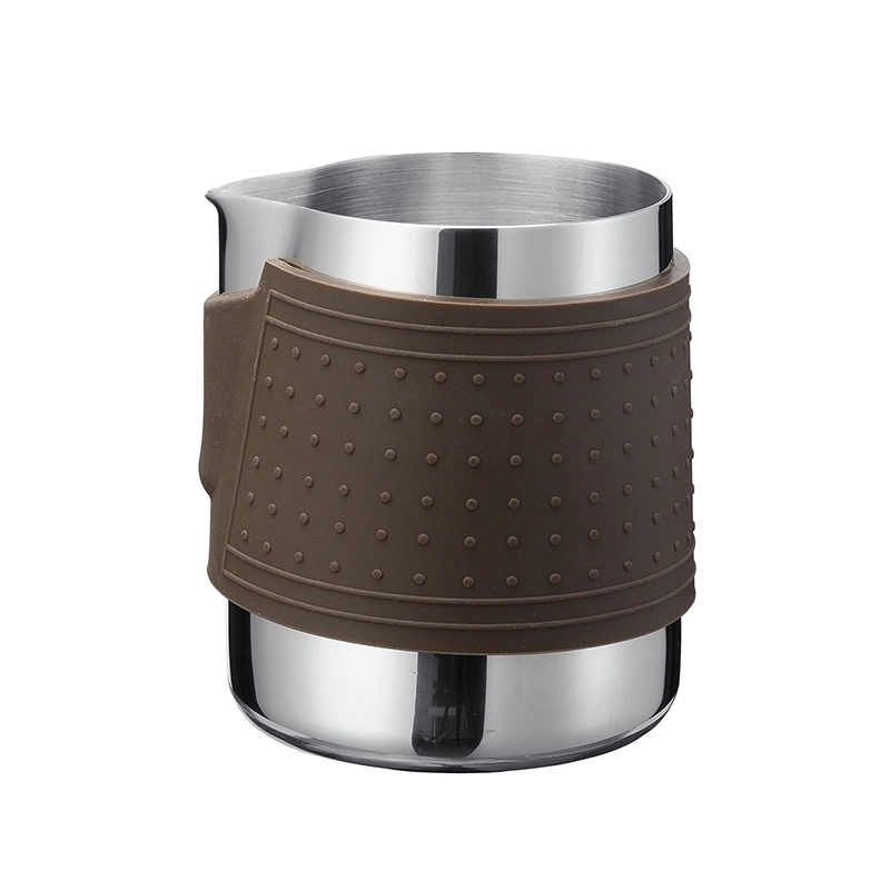 Custom 12 oz Stainless Steel Milk Frothing Pitcher 7